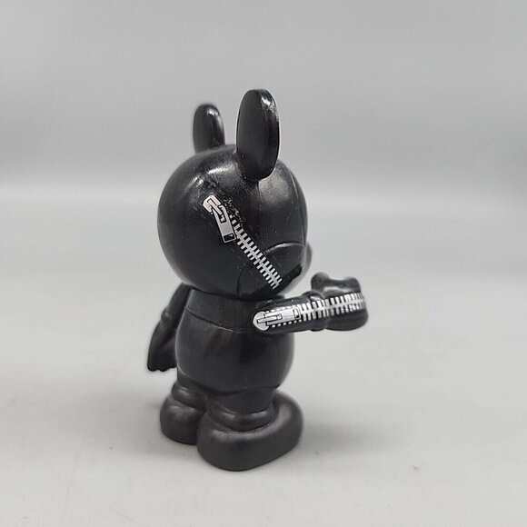 Disney Vinylmation Urban 6 Zipper by Thomas Scott Black Mickey Mouse - Picture 4 of 5